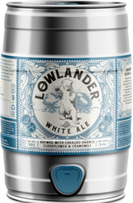 Lowlander White Ale Tapvaatje van 5 liter